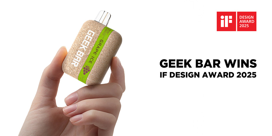 Geek Bar Wins the 2025 iF DESIGN AWARD for Two Innovative Concept Products