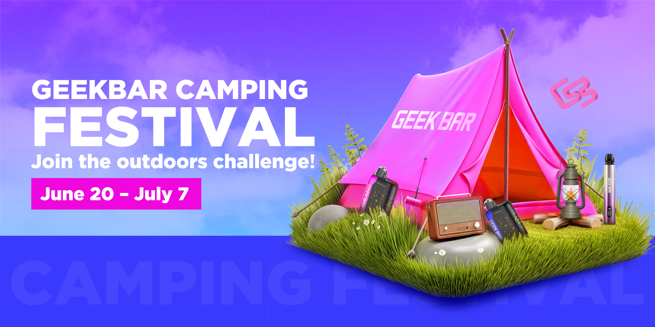 geekbar camping festival